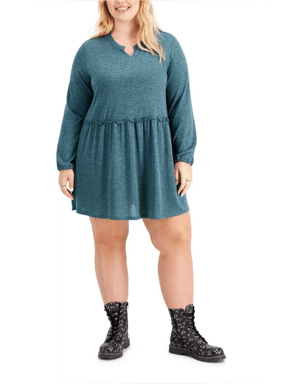 love,Fire Plus Size Babydoll‎ Dress